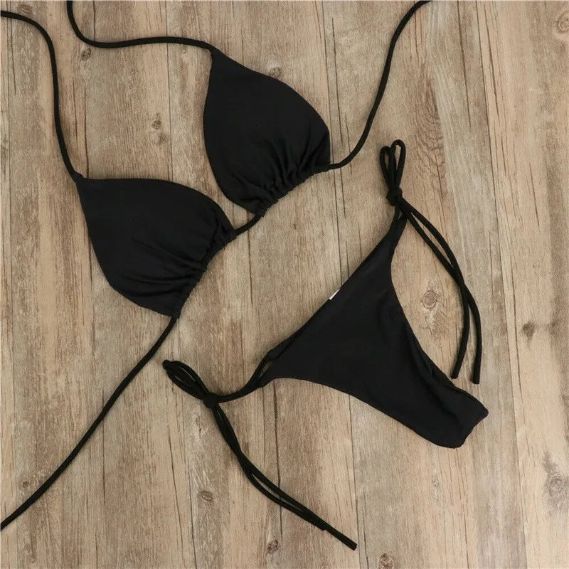 Bikini Sexy Deux Pièces Femme – Push-up & String