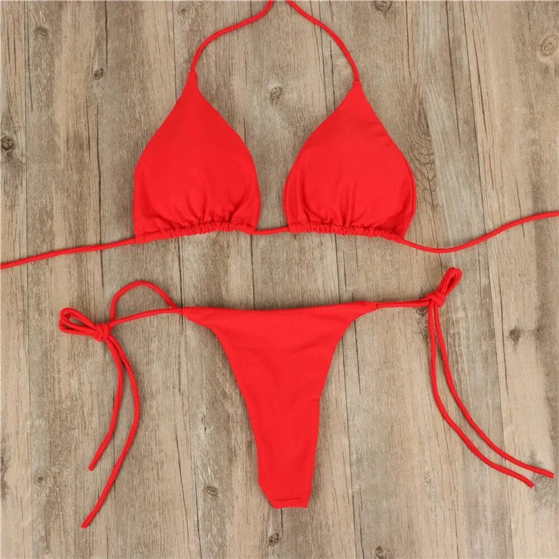 Bikini Sexy Deux Pièces Femme – Push-up & String