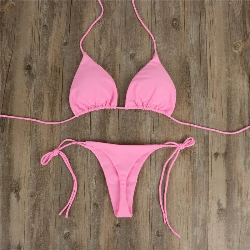 Bikini Sexy Deux Pièces Femme – Push-up & String